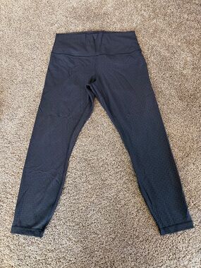 Lulu Black High-Waist Athletic Leggings